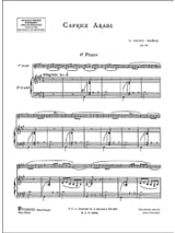Caprice Arabe Op. 96. 2 Pianos - SAINT-SAËNS - Partition - Piano